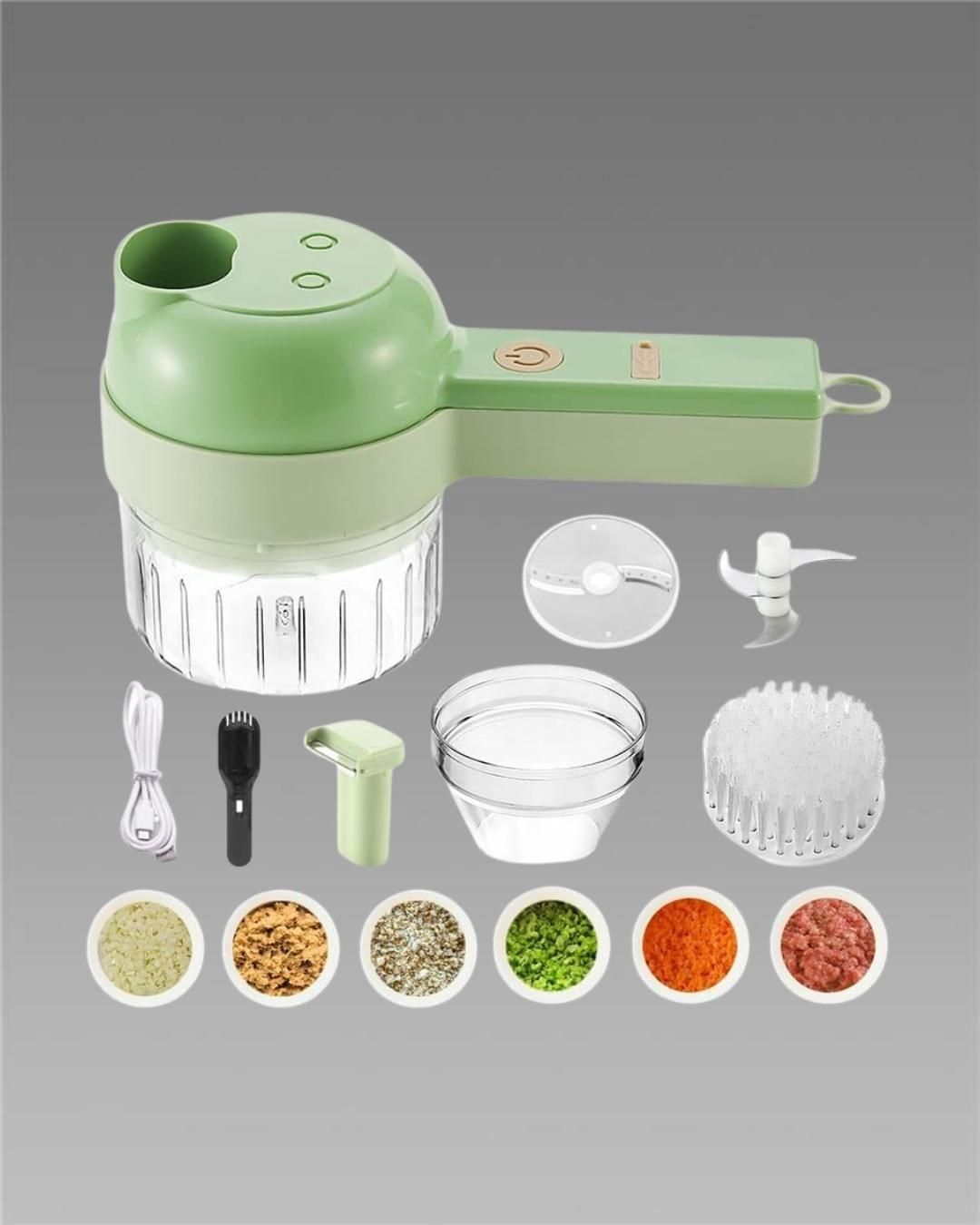 ChopMaster 4-in-1 Electric Cutter – Easy, Fast & Portable